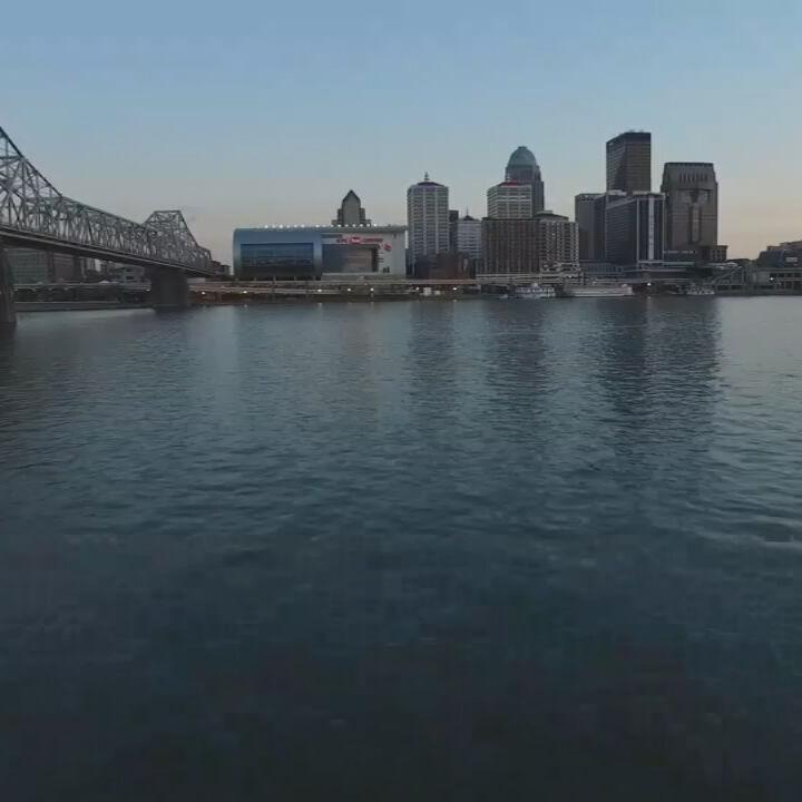 Louisville drone image